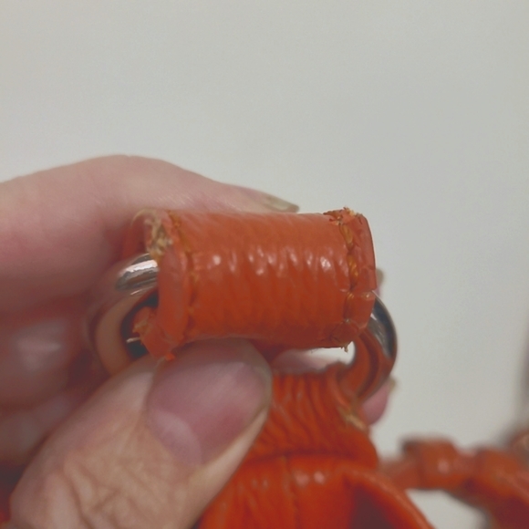 Raisa by Heys 3 Piece Leather Purse Set in Pumpkin - Picture 5 of 11